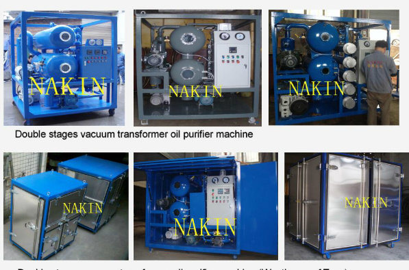 Transformer Oil Purifier Machine Uses Germany Leybold Vacuum Pump