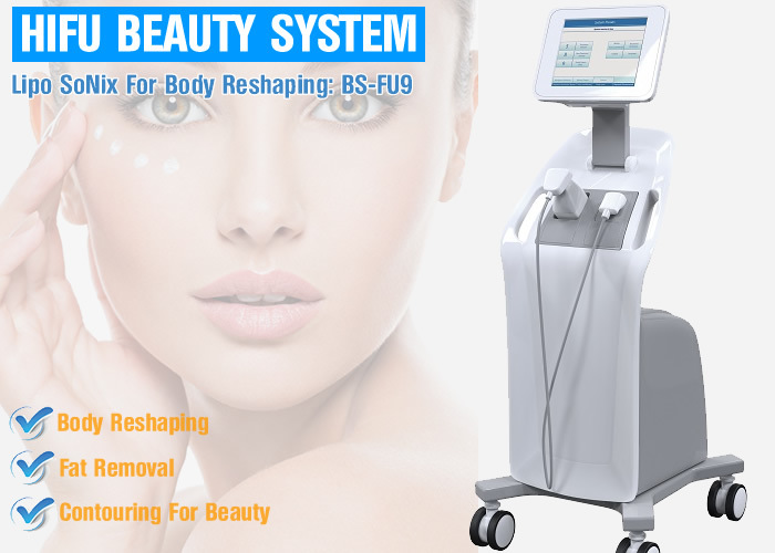 Non Invasive Hifu Face Lifting Body Slimming Hifu Liposonix Machine