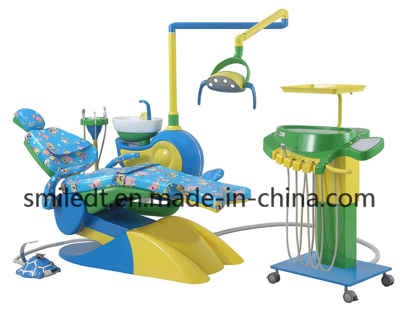 Kids Dental Chair Equipment with Delivery Cart