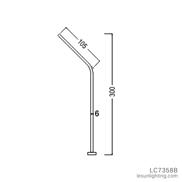 LED Watch Showcase Standing Spot and Down Light