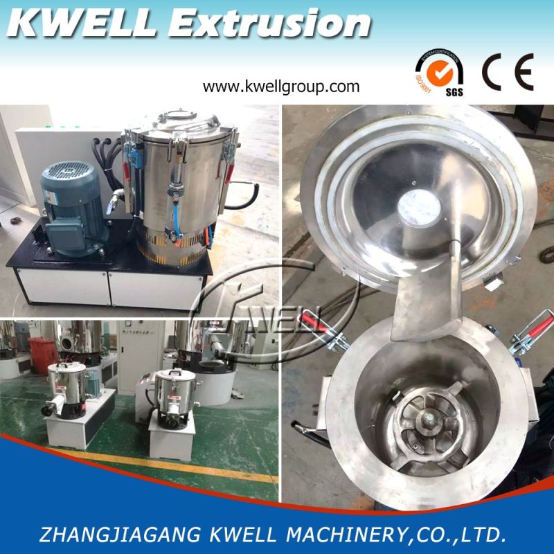 Plastic Powder, Color Mixer with Hot and Cool Mixing Machine