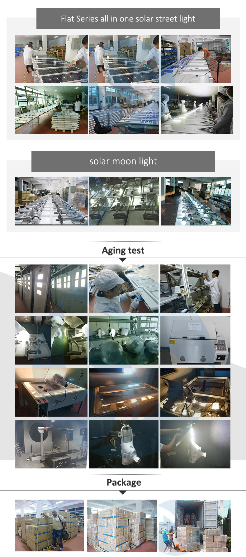 10800lm 60W Solar Street Light with Long Working Time