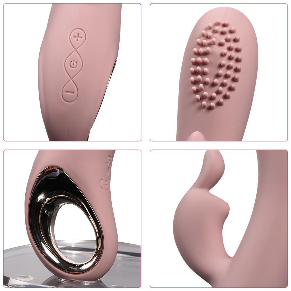 Hot Sale USB Rechargeable 100% Waterproof Silicone Vibrator Sex Toy