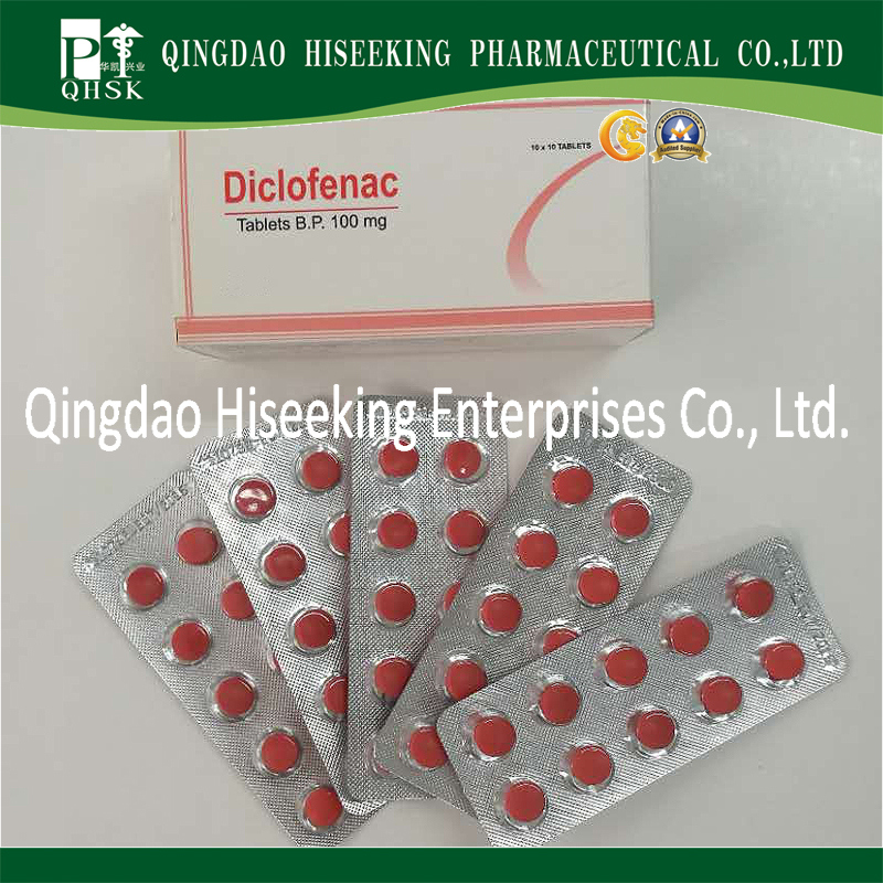 Diclofenac Sodium Tablet Pharmaceutical Chemicals GMP Certified