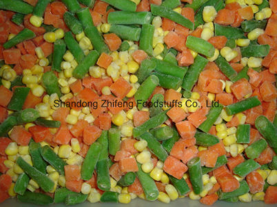 Chinese IQF Frozen Mixed Vegetables for Exporting