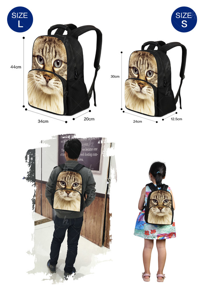 Online Shopping Dinosaur Wolf Laptop Backpacks Animal Pencil Case