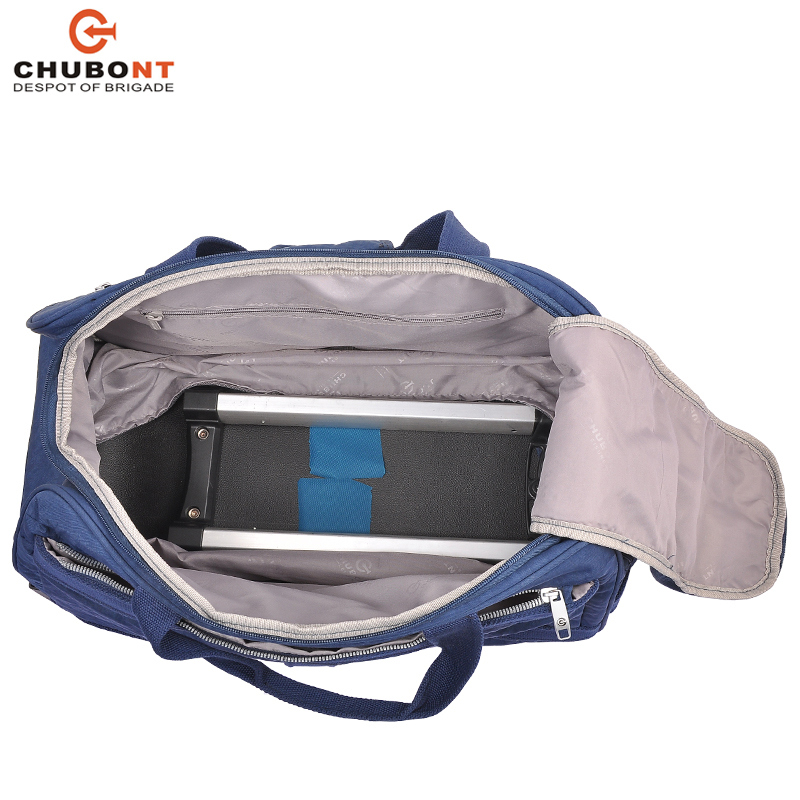 Chubont High Qualilty Waterproof Duffle Trolley Travel Bag