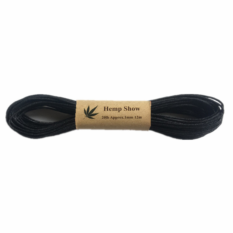 100% Hemp Twine 1mm Thickness with Various Colors