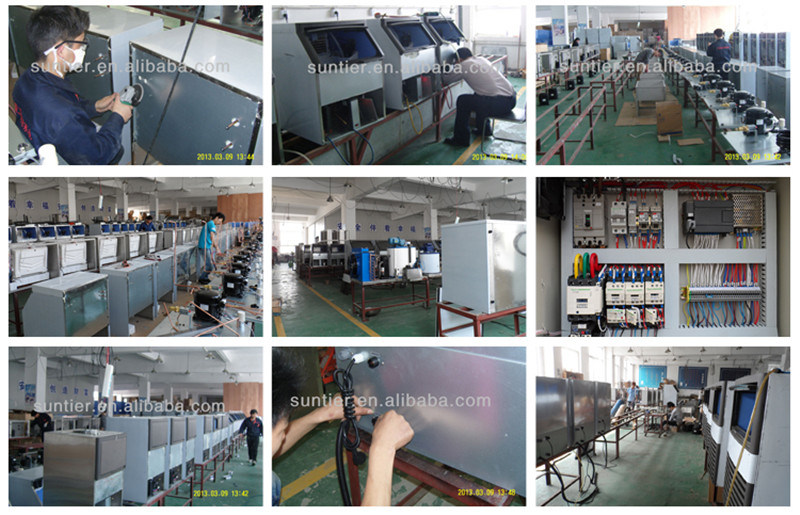 Split Type Industrial Machinery Equipment Regular Size Ice Machine