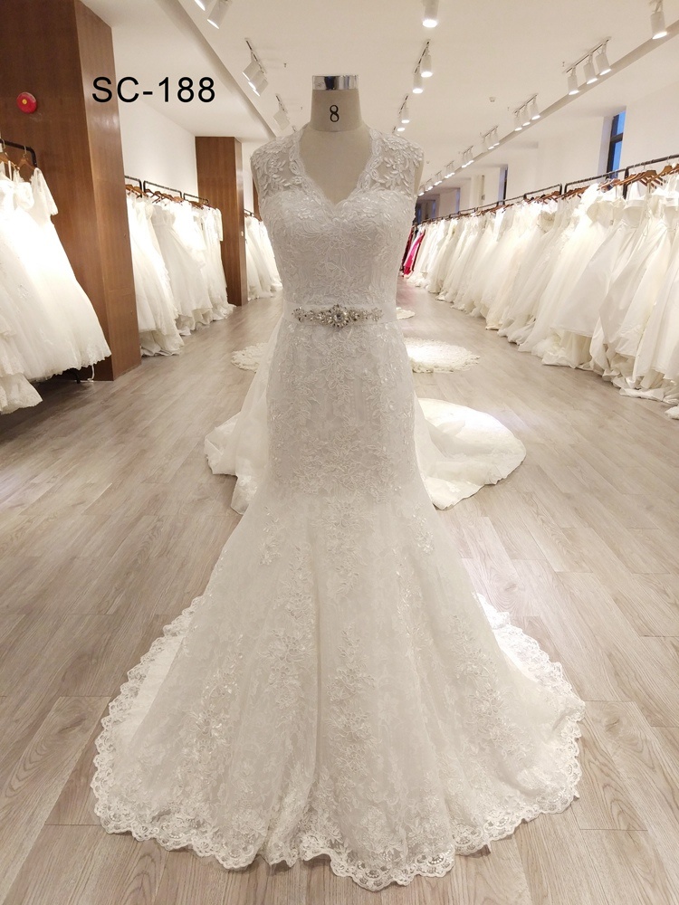 Mermaid/Trumpet Designer Customize Size Wedding Dresses