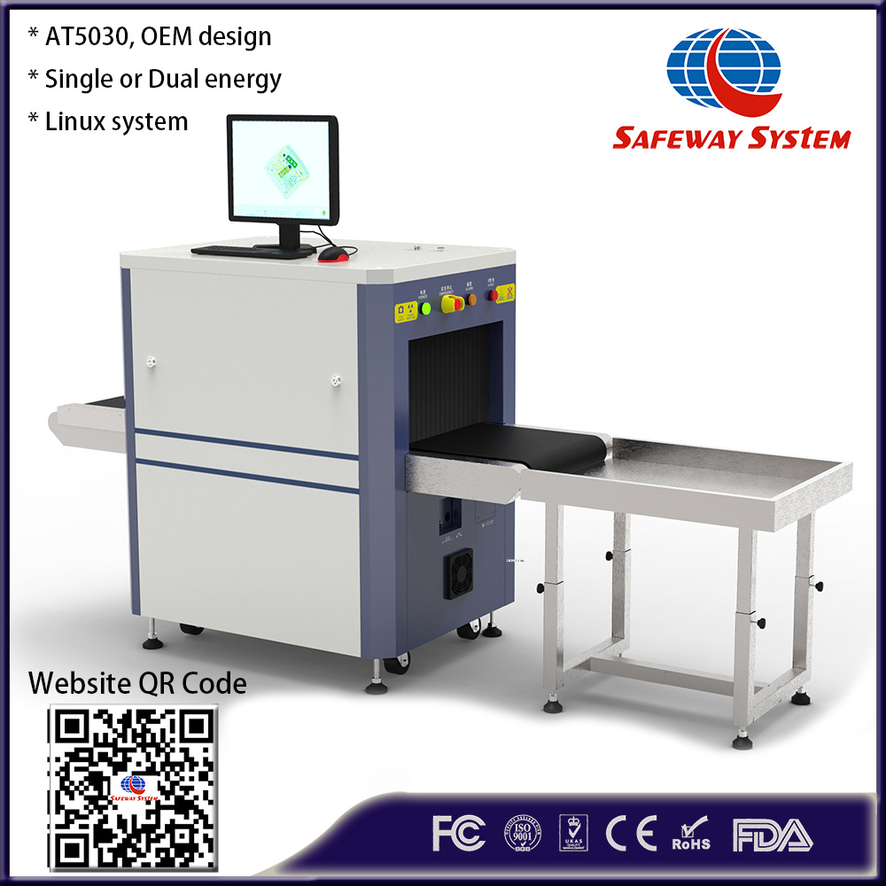 Cheapest Single Energy 5030A X-ray Security Inspection Machine for Baggage and Luggage Scanning From Biggest Factory