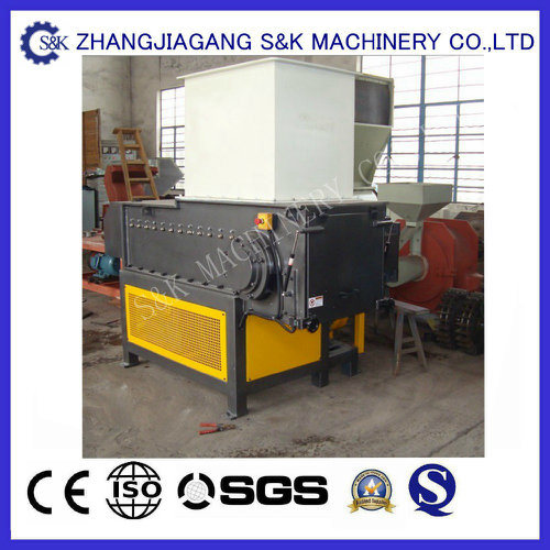 Single Shaft Plastic Crusher for Hard Plastic and Rubber and Cable