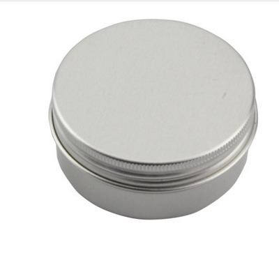 Food Grade Silver Natural Aluminum Jar for Hand Cream