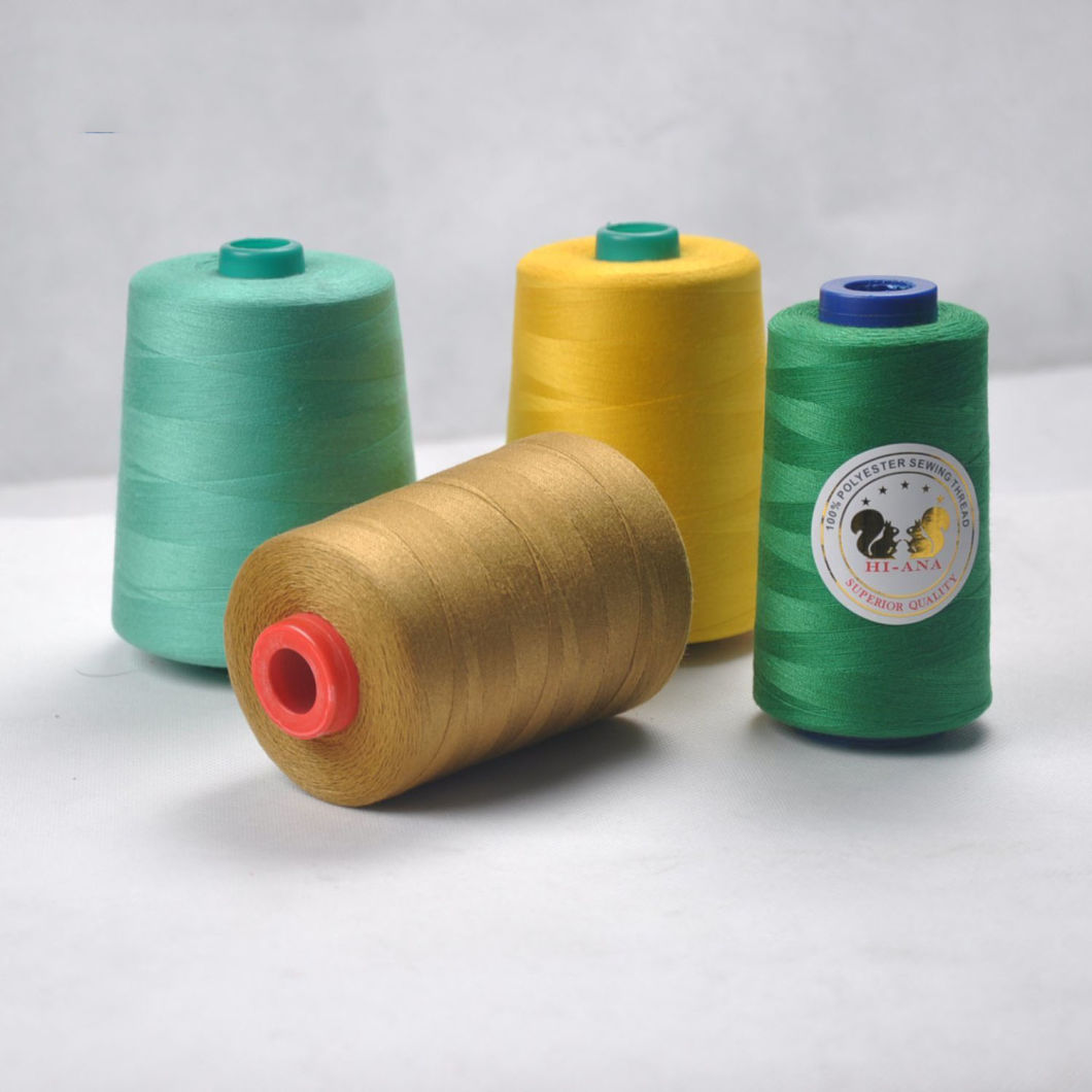 Free Sample Available High Tenacity 40/2 Polyester Sewing Thread