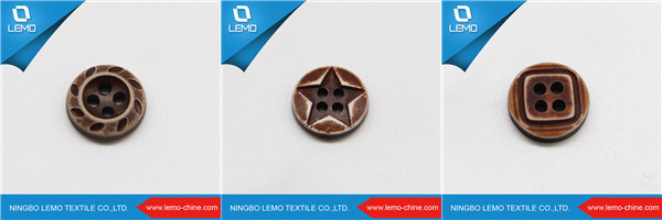 New Design Decorative Custom Design Resin Garment Button for Crafts