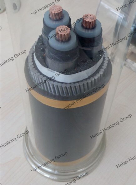 Single Core XLPE Insualted Copper Wire Armour 11kv Aluminum Power Cable