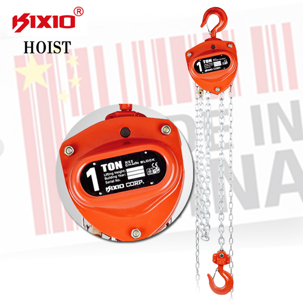 1t Lifting Tool Hand Hoist Chain Block