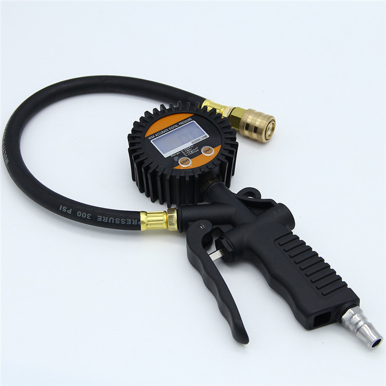 Digital Heavy Duty Tire Inflator Gauge for All Vehicles