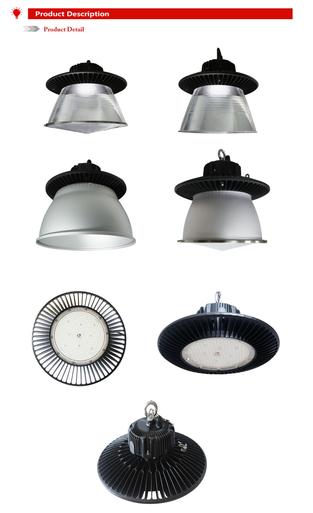 Metal Anti-Corrosion Ceiling LED Lamp, LED High Bay Light