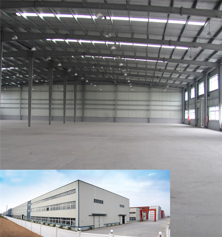 Construction Design Steel Structure Warehouse / Workshop