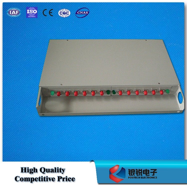 Wallmount Type 8 Port Fiber Optical Patch Panel ODF Distribution