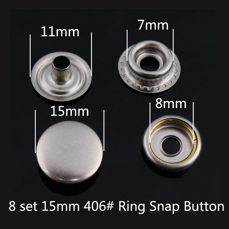 High Quality Metal Snap Buttons for Bag, Child Garment