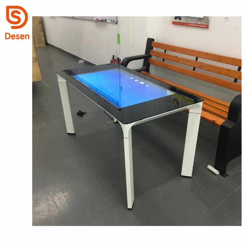 Interactive Indoor LED Multi Touch Screen Coffee Table for Game/Conference/Restaurant