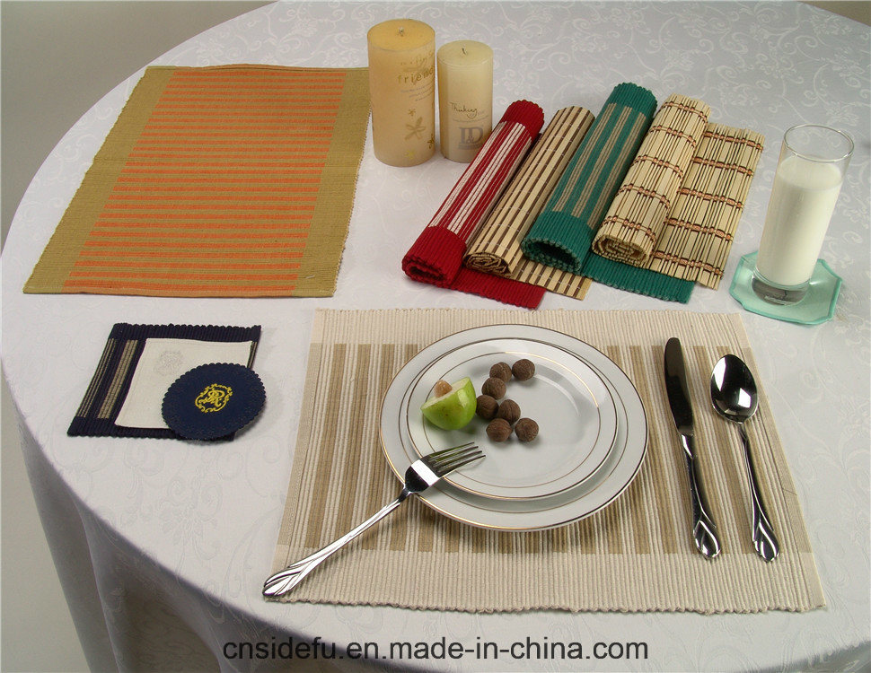 Promotional Hot Selling Hotel Felt Table PVC Placemat