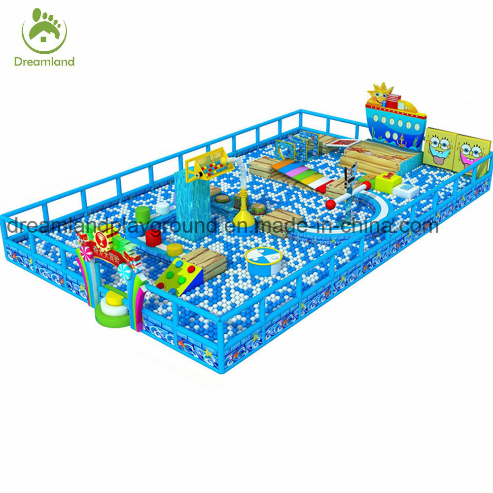 Eco-Friendly Indoor Playground plastic Millions Ball Pool Children's Dreamlike Paradise