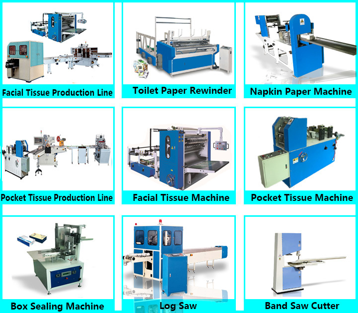 Full-Automatic Facial Tissue Paper Production Line with Good Quality