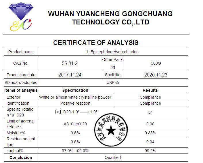 99% Purity Adapalene Is Used for Dermatological Medication 106685-40-9