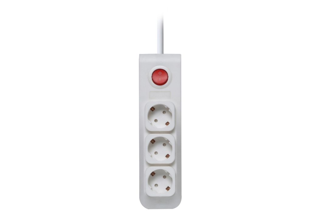 Surge Protector Multiple Extension Socket Individual Switch Power Strip (LX3W)