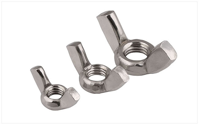 Stainless Steel 304 A2-70 Round Nose Wing Nut