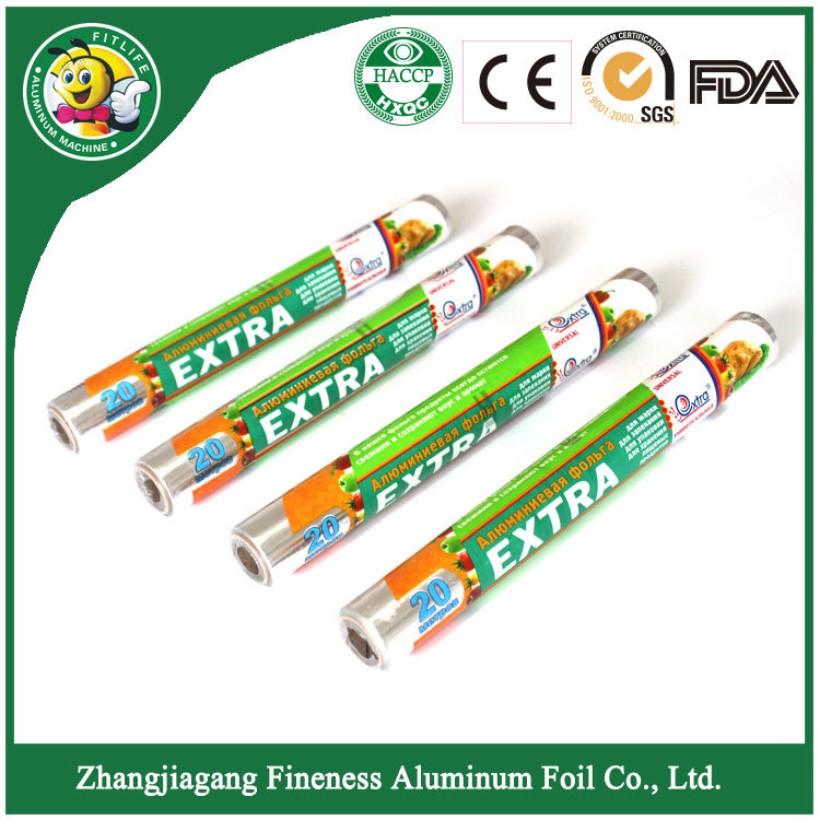 Household Roll Aluminium Foil Rolls Food Aluminium Foil Rolling Mill