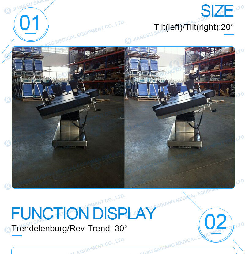 Portable Electrical Surgical Hospital Operating Table