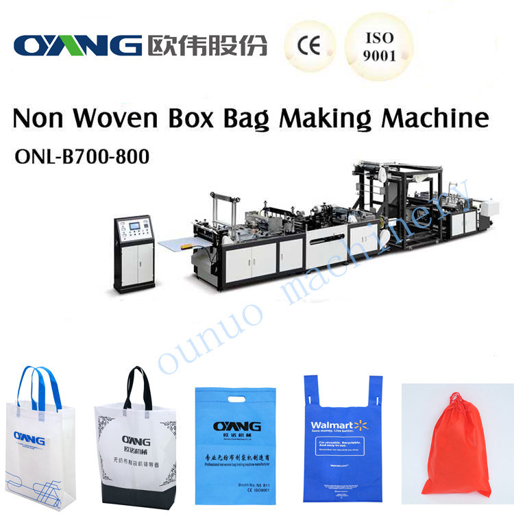 Non Woven Fabric Box Bag Making Machine (Model-B700-800)