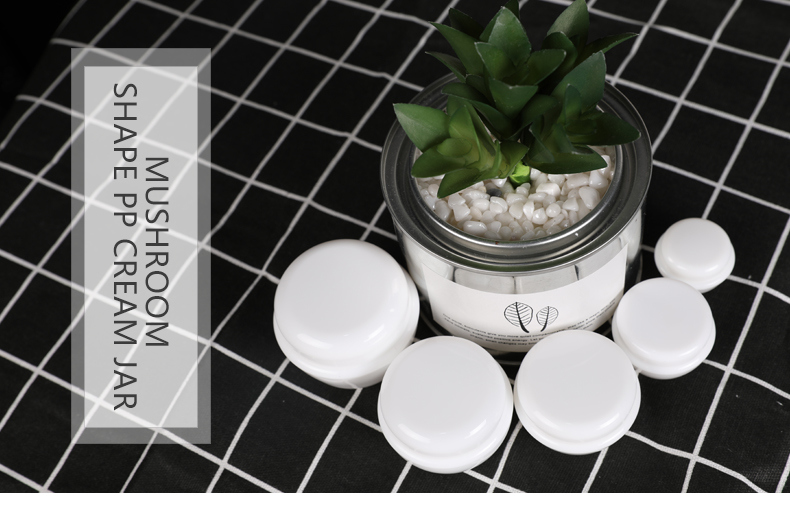 Mushroom Shaped Small Cosmetic Packaging Jar