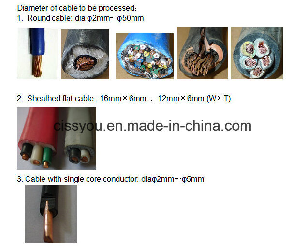 Scrap Cable Wire Stripper Copper Wire Recycling Stripping Machine