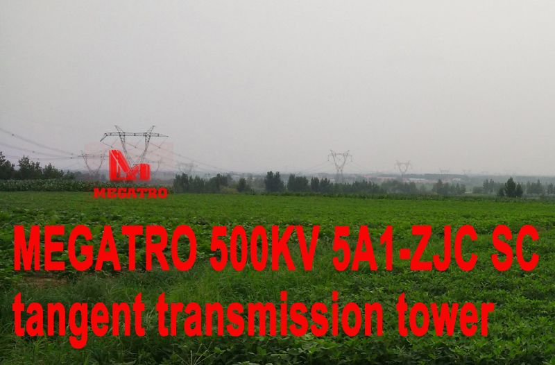 Megatro 500kv 5A1-Zjc Sc Tangent Transmission Tower