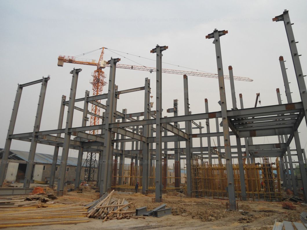 Light Prefabricated Steel Structure Auto Parts Facotry