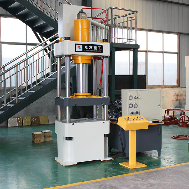 Stainless Steel Pot Making Machinery Heat Hydraulic Press 400 Ton