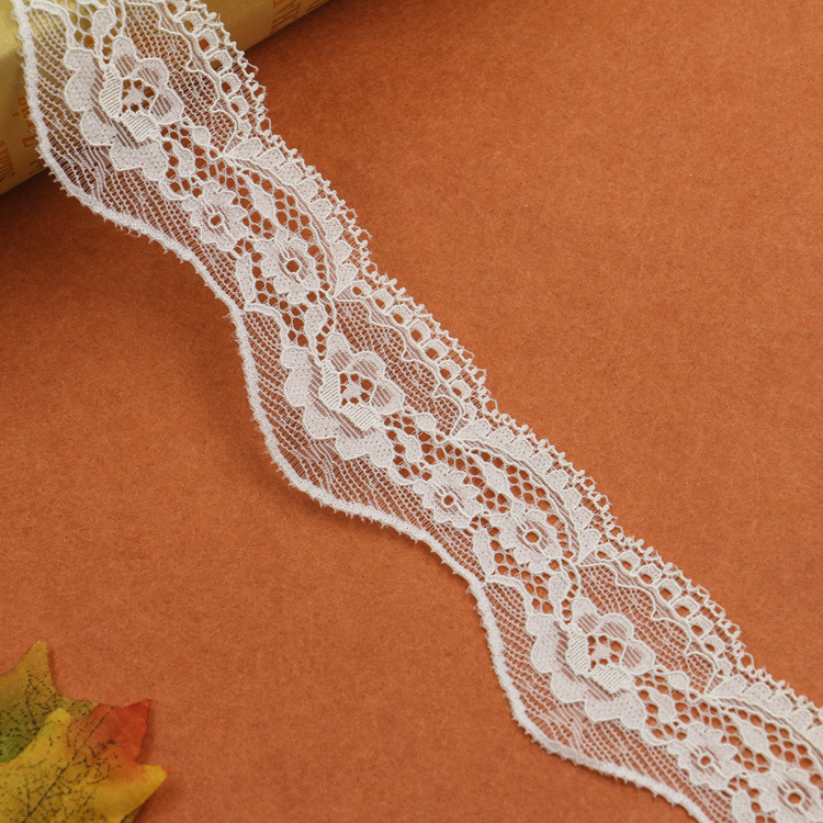Latest Embroidery Flowers Fabric Trim Lace Trim