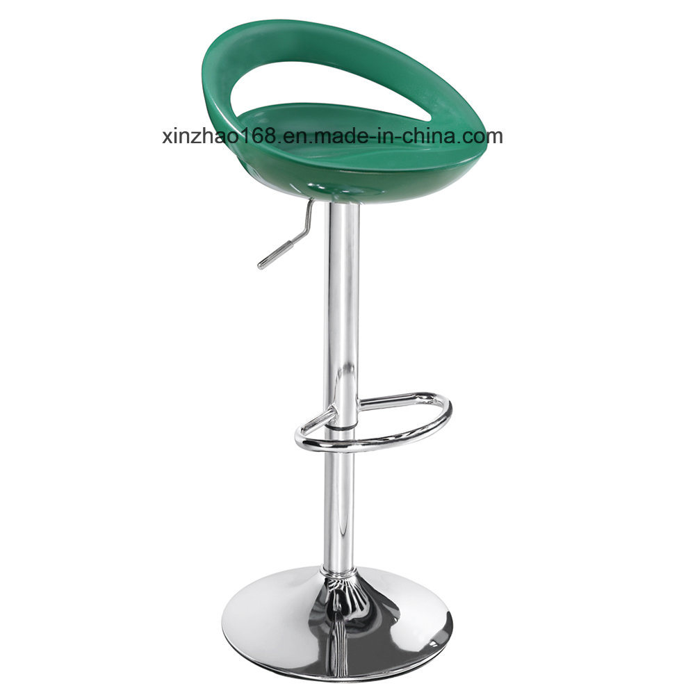 Round Design Simple Style Leisure ABS Plastic Bar Chair