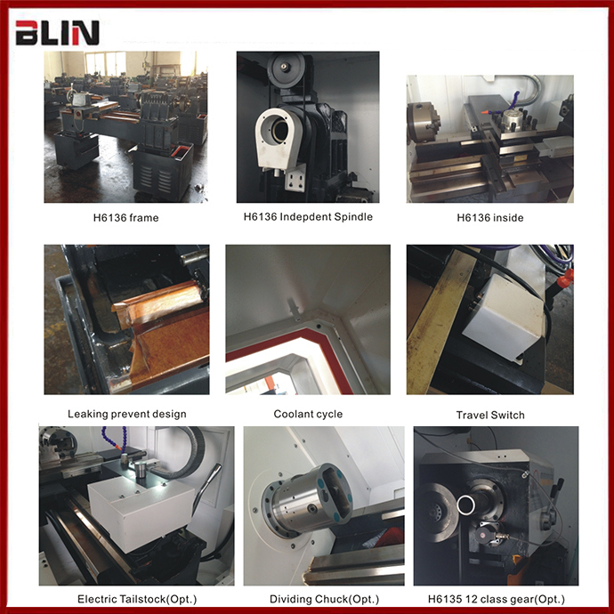 High Rigidity CNC Metal Lathe Machine, Precision Lathe