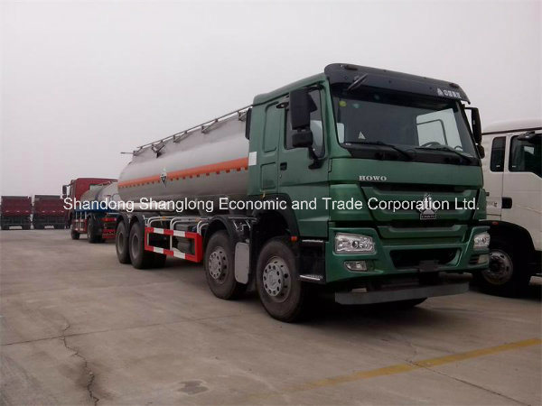 China 8X4 30 Cbm Tank Truck for Gasoline (oil/fuel/water/hydrochloric acid)