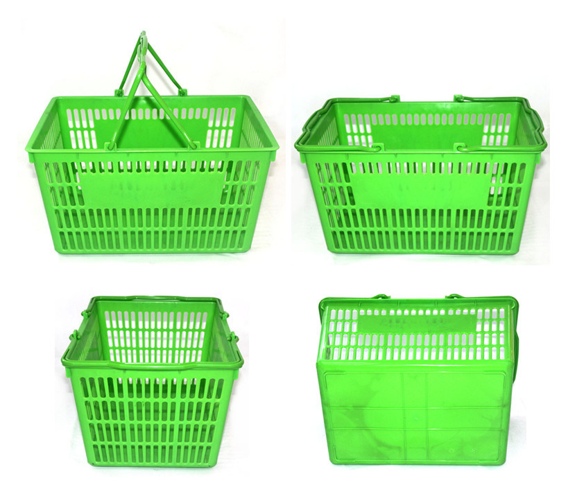 Folding Portable Basket Shopping Picnic Basket