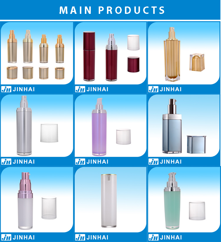15ml Acrylic Plastic Cosmetic Bottle for Lotion and Foundation Make-up
