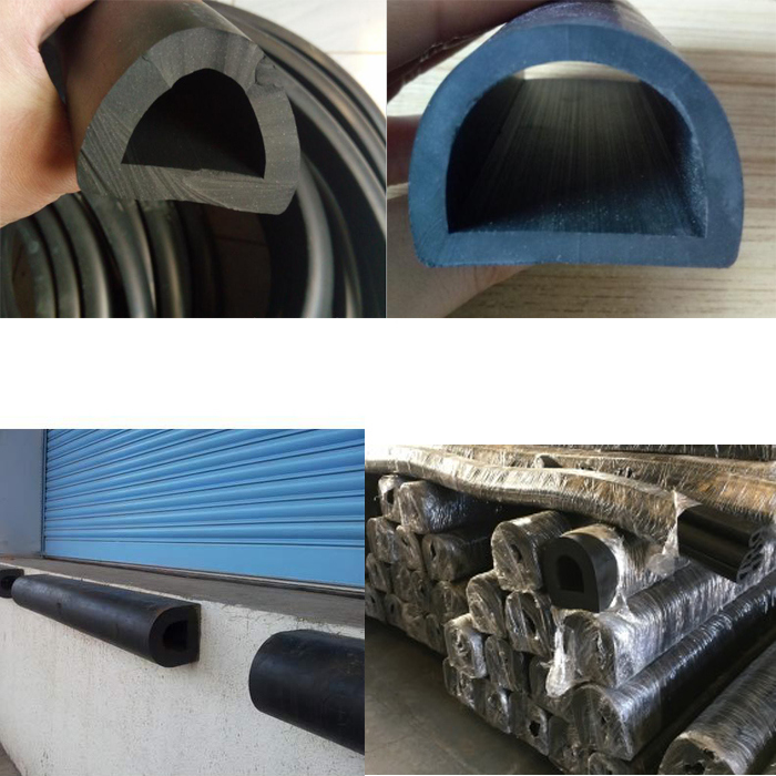 Marine Ship Boat Rubber D Type Fender