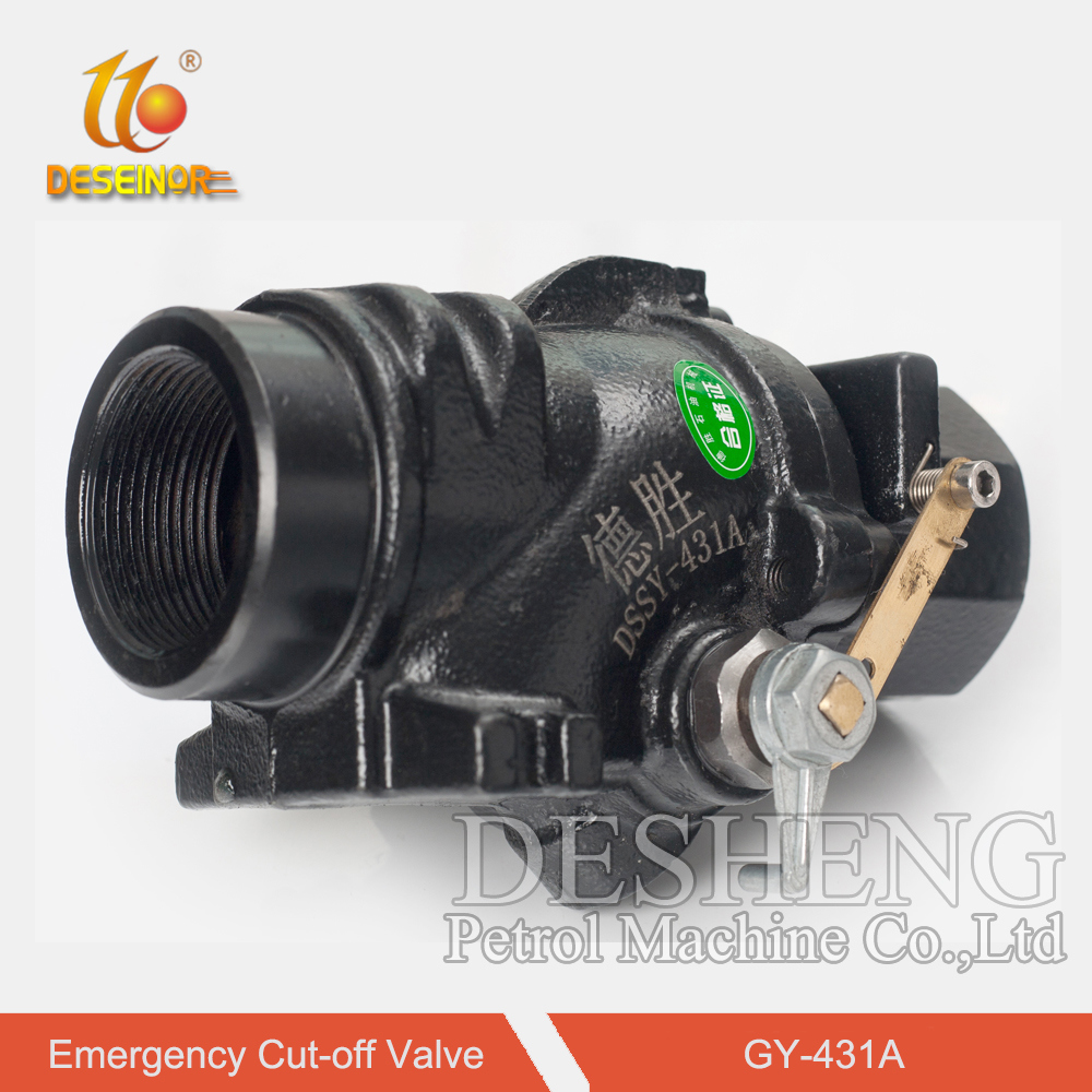 Emergency Cut-off valve for Fuel Dispenser