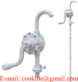 Aluminum Rotary Hand Pump / Aluminum Oil Diesel Fuel Transfer Pump - 32mm 29L/Min